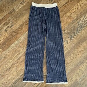 Aerie Pajama Pants with Lace Trim, S